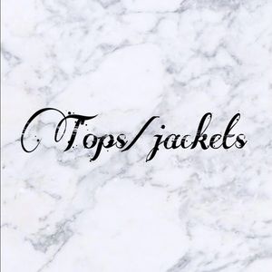 tops and jackets all below this point